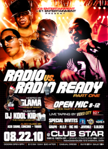 Rodio vs Radio Ready Part 1 @ Club Star NYC August 22