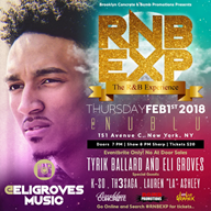 RNB EXP @ NuBlu Thursday February 1, 2018