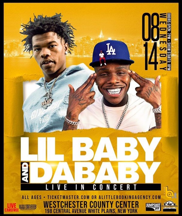Lil Baby & Da Baby Live In Concert @ Westchester County Center Wednesday August 14, 2019