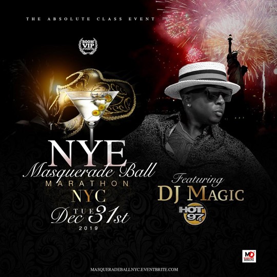 New Years Eve Masquerade Ball @ TBA Tuesday December 31, 2019