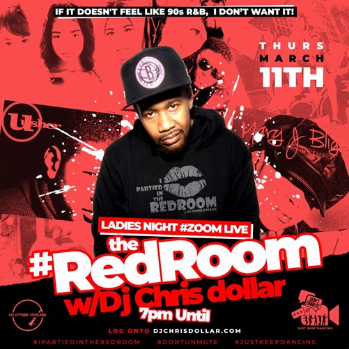 The Red Room @ Zoom Live Thursday March 11, 2021