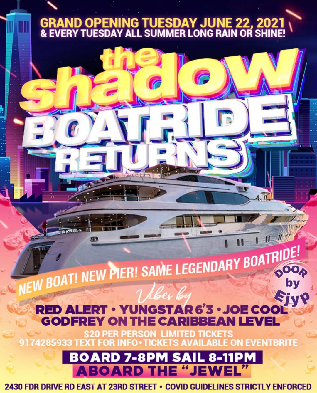 The Grand Opening Of The Shadow Boatride Returns Skyport Marina