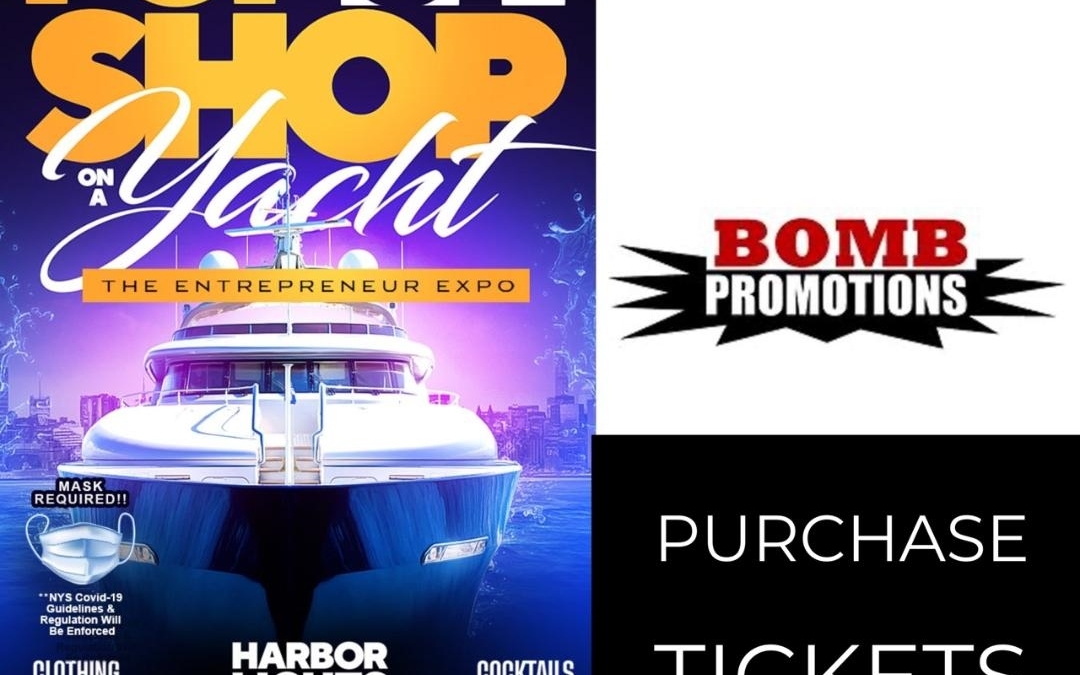 Pop Up Shop On A Yacht-The Entrepreneur Expo @ Harbor Lights Yacht Thursday May 13, 2021