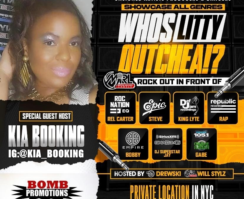 Who’s Litty Outchea Showcase-Bronx Edition @ Private Location NYC Thursday November 18, 2021