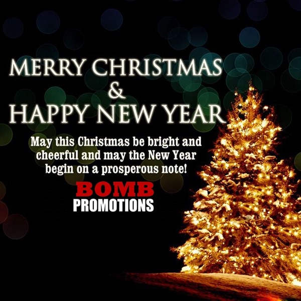 Happy Holidays From Bombpromotions