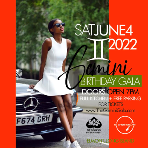 The Gemini Birthday Gala Sneaker Ball @ New Vault Café Saturday June 4, 2022