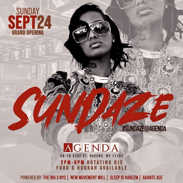 The Grand Opening Of SunDaze Day Party @ Agenda Astoria Sunday, September 24, 2023