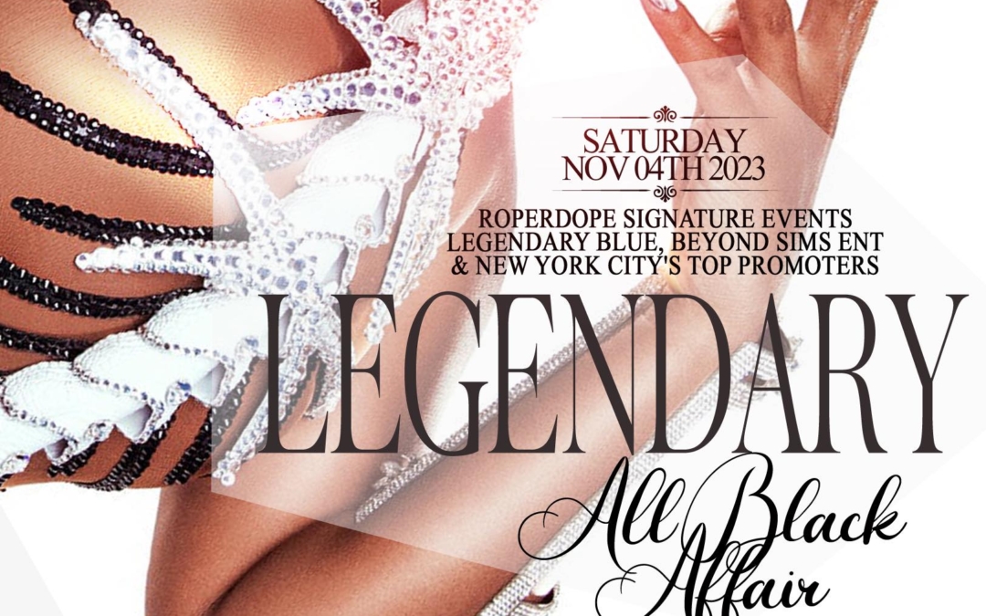 Legendary All Black Affair @9 Degree Saturday November 4, 2023