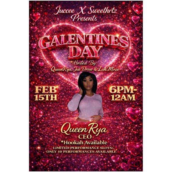 Galentine’s Day All Red Affair @ 4310 3rd Avenue Brooklyn Sunday February 15, 2026